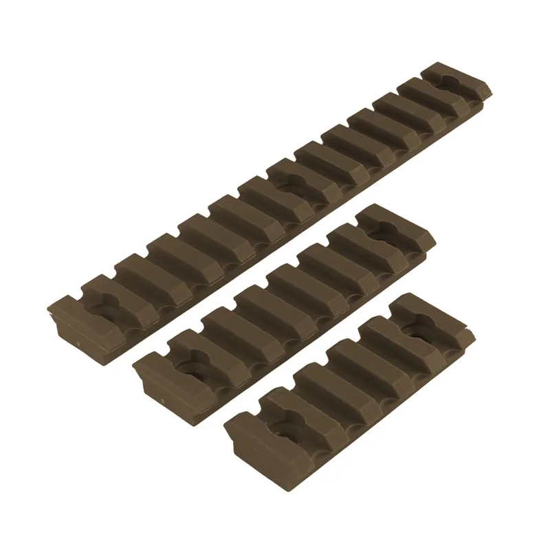 3 Sizes 2 5 Slot  3 7 Slot  5 13 slot Plastic Keymod Scope Mount (6)