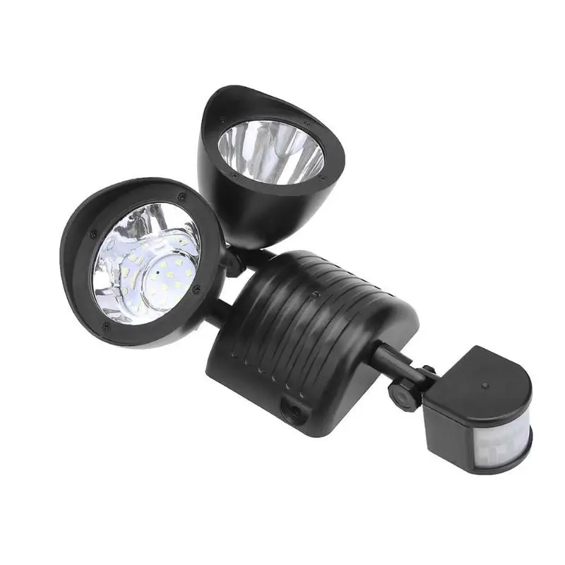 Solar 22LEDs PIR Motion Sensor Yard Wall Light Outdoor Garden Security Lamp