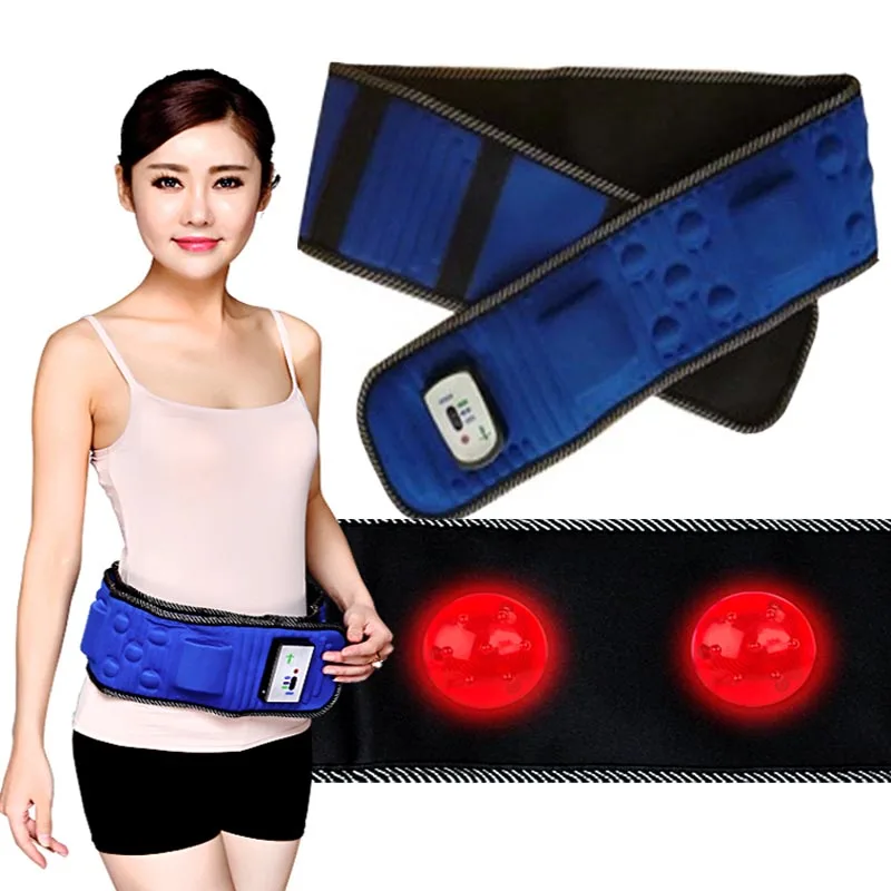 Slim Belt For Belly Fat Burning, Waist Trimmer Belt, Stomach Vibrator Oways Massage