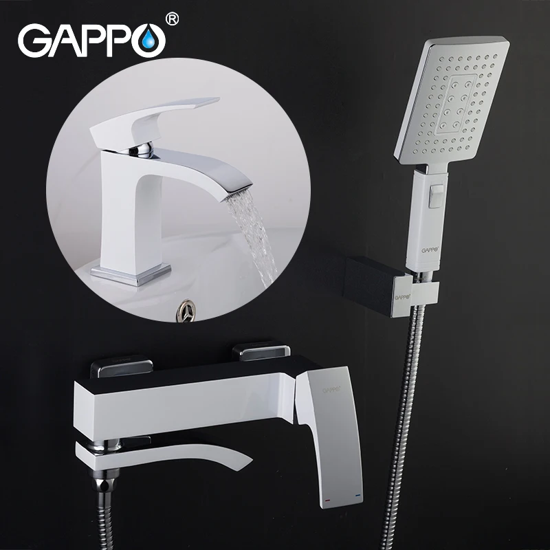 

GAPPO Shower Faucets rainfall shower set mixer water bathroom mixer basin sink faucet water taps shower system