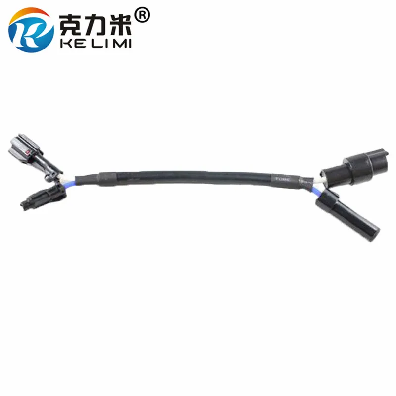 

CAR HID xenon ballast small KET Round Connector cable hid bulb base adaptors socket Wires 2pcs/lot Free shipping !