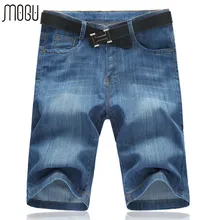 MOGU модные повседневные джинсовые шорты для мужчин новые мужские летние платья Средняя Талия Короткие джинсы для мужчин размера плюс мужские шорты