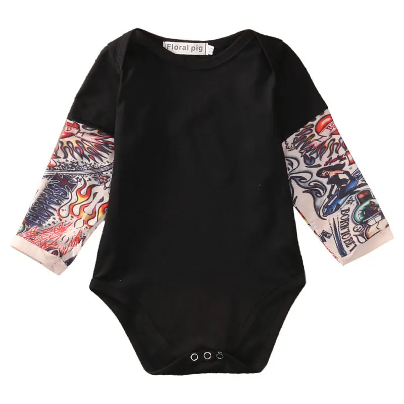 Крутая хлопковая одежда для новорожденных мальчиков 0 18 месяцев|baby boy clothes bodysuit|baby