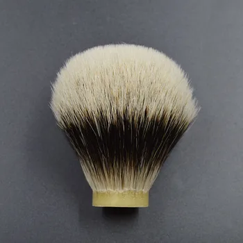 

beard brush head shaving brush knot head two band badge hair 28/75mm