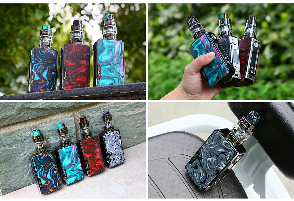 VOOPOO DRAG 2 комплект из платины w/2 мл/5 мл Uforce T2 Танк Uforce U2 N3 Max 177 Вт без 18650 батареи электронная сигарета vs роскошный комплект