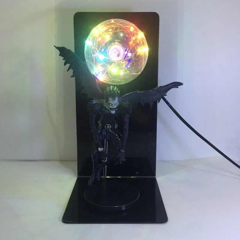 Death Note Ryuuku LED Action Figures Toy DIY Anime Death Note Yagami Collectible Model Led Lamp Doll Toys