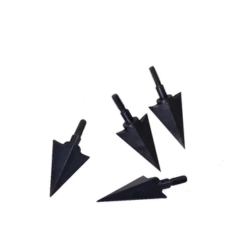 

6pcs compound bow cross bow stainless hunting arrowhead for wooden bamboo arrow