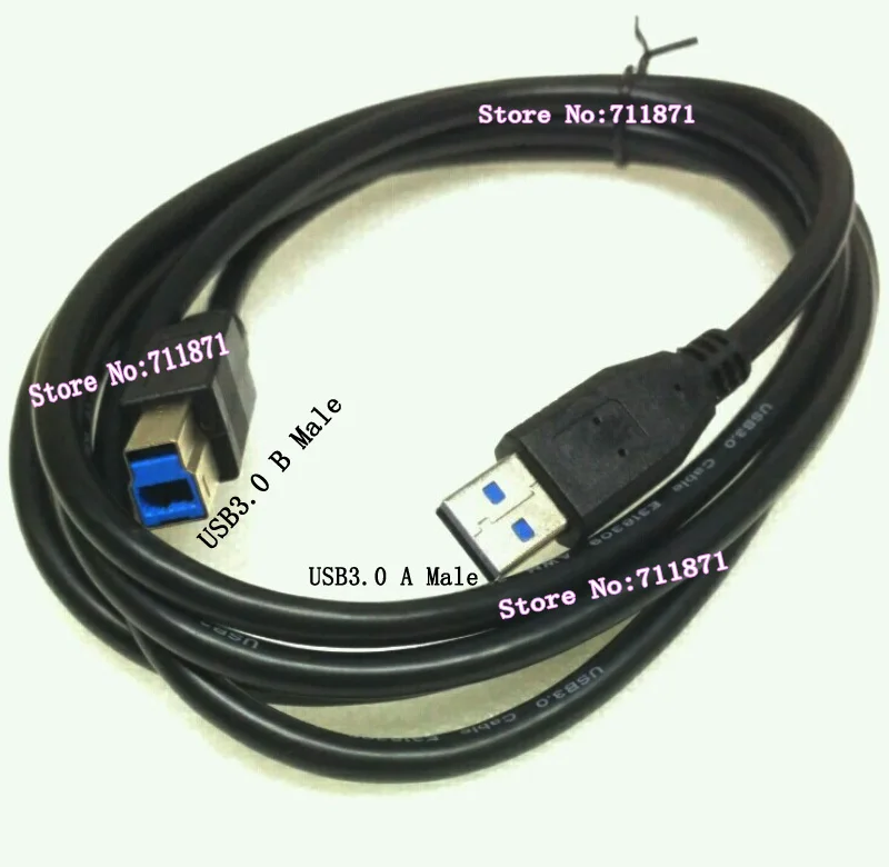 

180cm USB3.0 Printer Cable Line A Male to B Male USB3.0 cable USB30 USB3 USB 3.0 A to B Male Line Cable USB3.0 A to B Male Line
