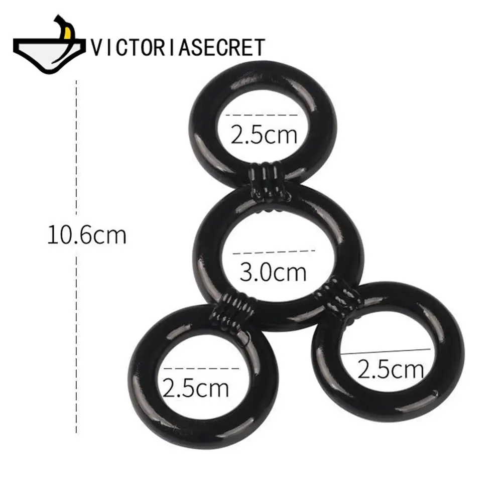 Erotic Goods Penis Dick Ring Sleeve Extension Condom Adult Sex Shop Erotic Toy Condom For Men Sex Toy Dildo Cock Ring