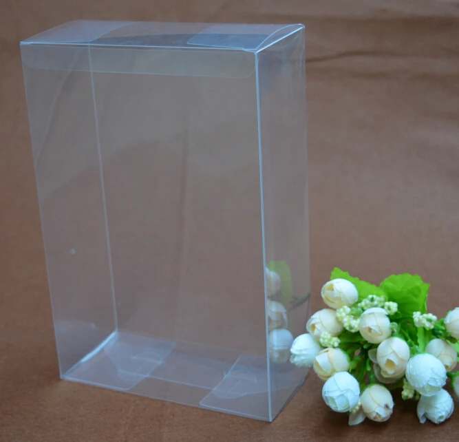 3*25*30cm(L*W*H) Large clear pvc box, 50pieces/lot PVC gift packaging/cake boxes and package