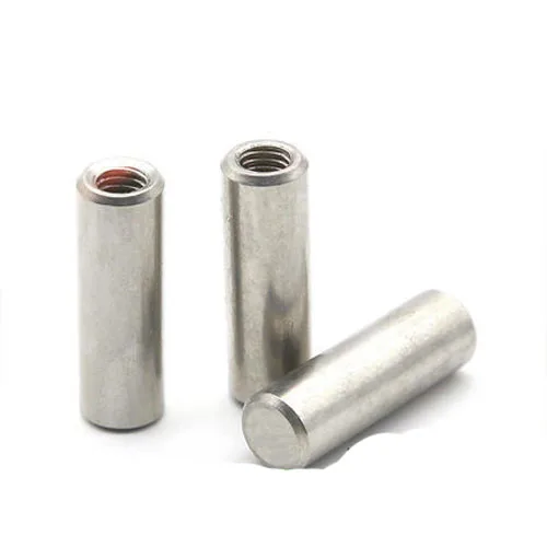1pcs M8 internal thread Cylindrical pin Locating Thread pins GB120