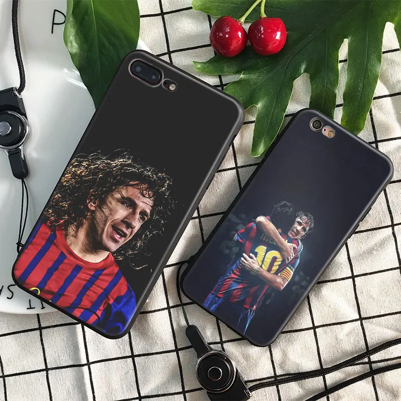 

Carles Puyol Coque Logo Cover Shell For Apple iPhone 5 5S SE 6 6S 6Plus 6sPlus 7 7Plus 8 8Plus X Soft Silicone Tpu Phone Case