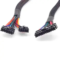 14 + 10Pin до 24 Pin ATX кабель питания 20 + 4 Pin PSU материнская плата рукав для Corsair RM1000 RM850 RM750 RM650 RM550 RM450