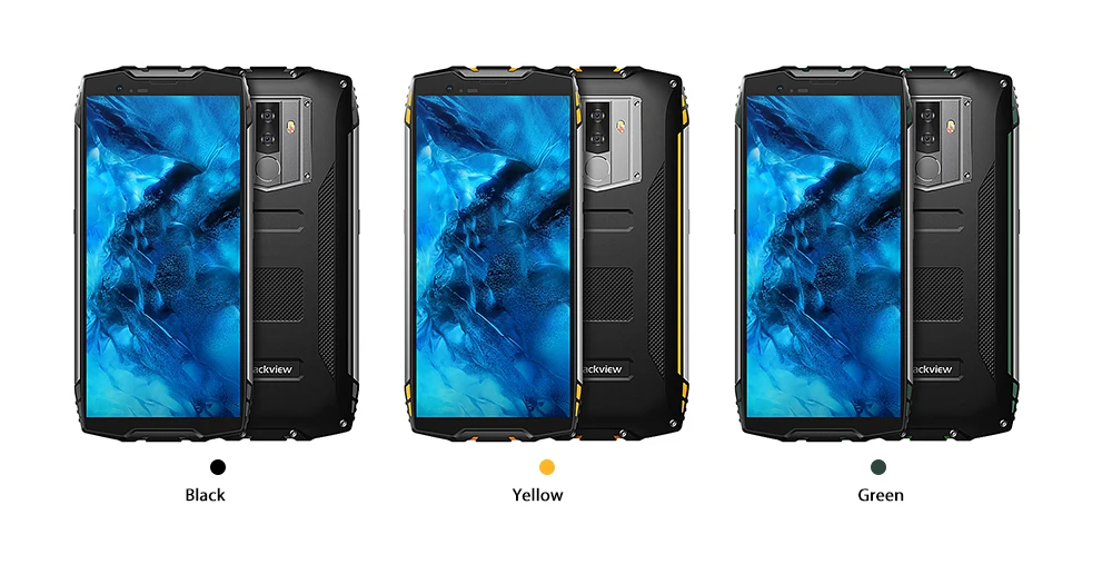 Blackview BV6800 Pro 5,7 дюймов смартфон беспроводной зарядки 4 Гб + 64 Dual SIM 18:9 6580 мАч батарея г NFC мобильного телефона