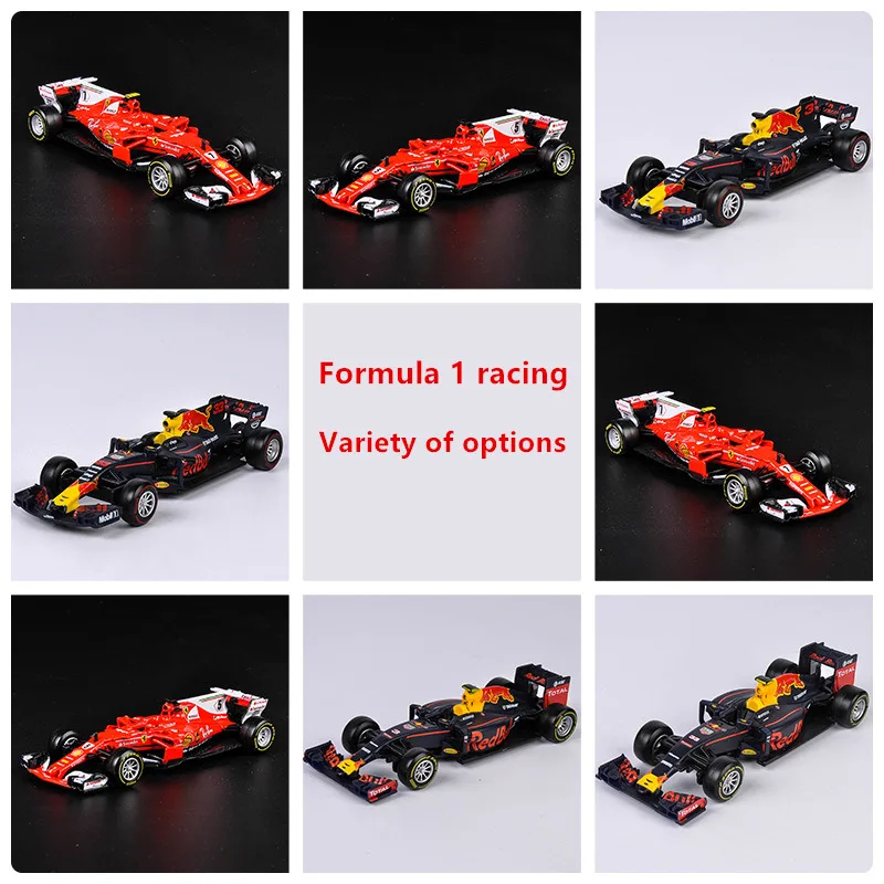 Bburago 1:43 Ferrari Racing F1 5 имитация сплава супер игрушка модель автомобиля для с рулевым колесом управления переднего колеса рулевого управления