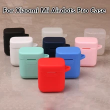For Mi Airdots Pro Protective Case For Xiaomi Airdots Pro Case Earphone Protection Cover Silicone TPU Protector For Air Dots Pro