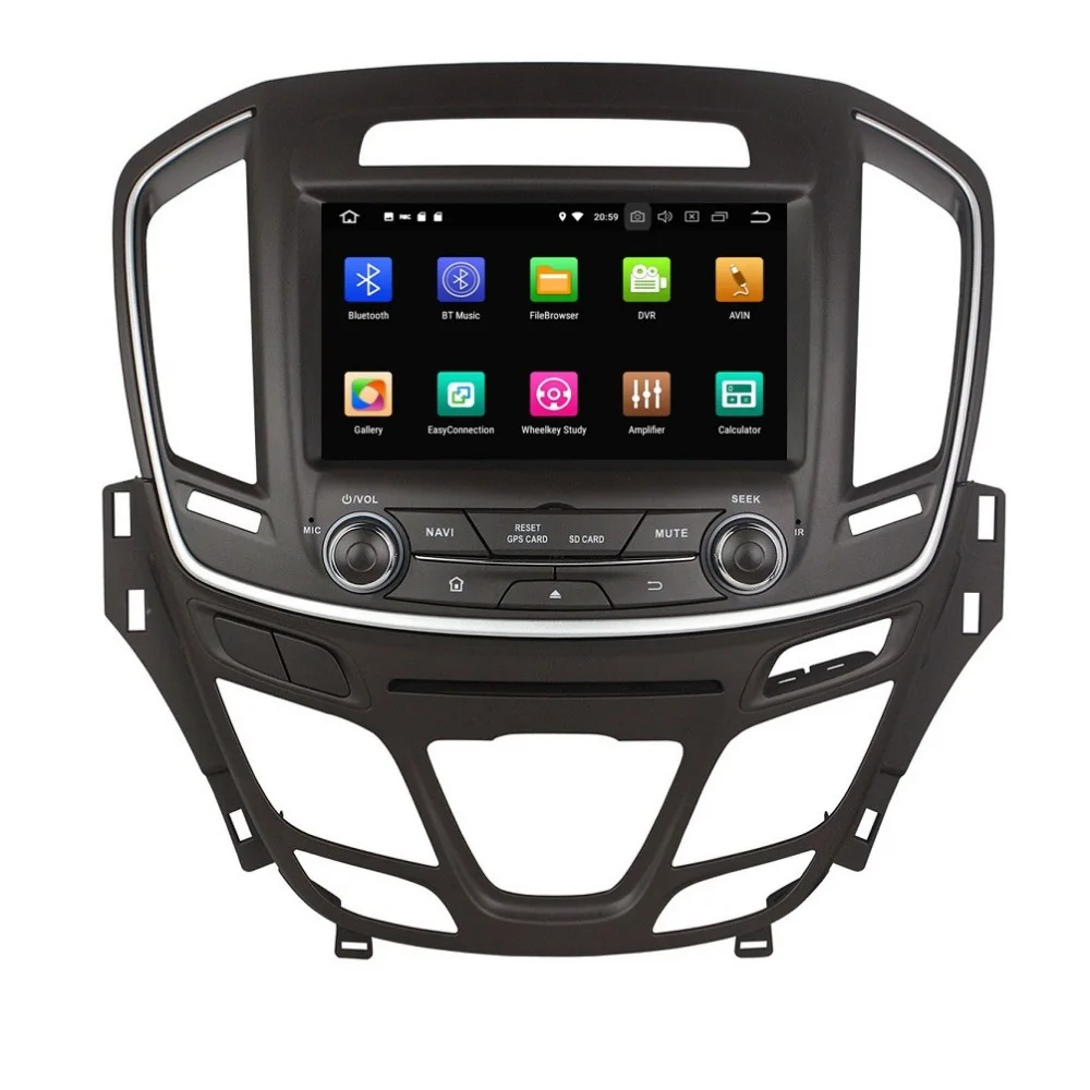 Sale 4GB RAM 1 din 8" Android 8.0 Car Radio GPS Multimedia Head Unit for Opel INSIGINA 2014 2015 With Bluetooth WIFI USB Mirror-link 4