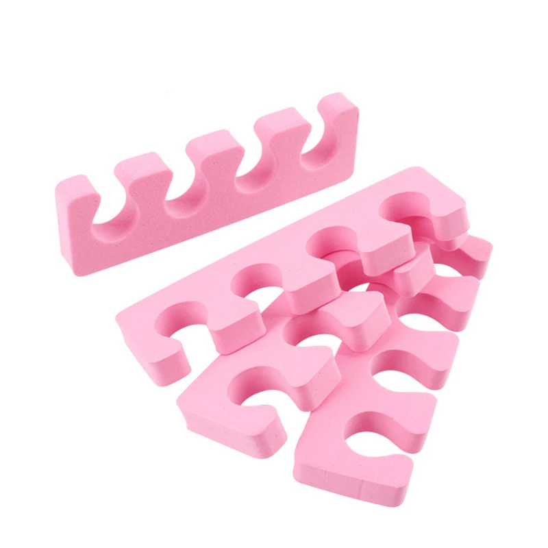 20pcs/lot Soft Sponge Nail Art Toe Finger Separator Nail Painting Finger Care Dividers UV Gel Polish Beauty Tools nail art tools toe separators toe corrector toe spreader finger toe separator