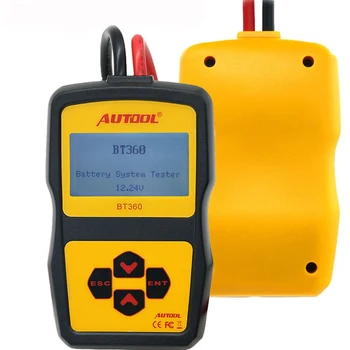 

Original Auto Battery Tester Autool BT360 12V Car Automotive Battery Analyzer Multi-Language Spanish Russian Support 2000 EN/CCA