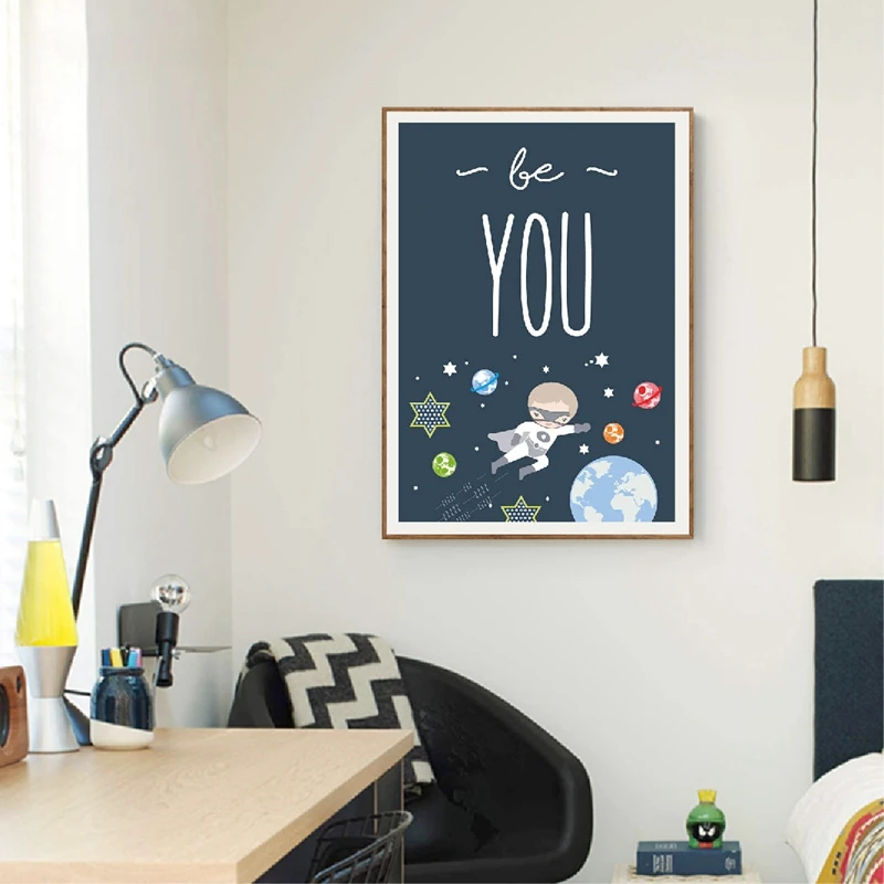Space-Themed-Nursery-Wall-Art-Prints-Be-Brave-Be-Kind-Quotes-Canvas-Posters-Painting-Baby-Boy (3)