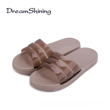 DreamShining Nuevo Baño Ducha Antideslizante Zapatillas de Casa de Interior Suelos De Plástico Sandalias de Verano Zapatillas Hombres Y Mujeres Pareja