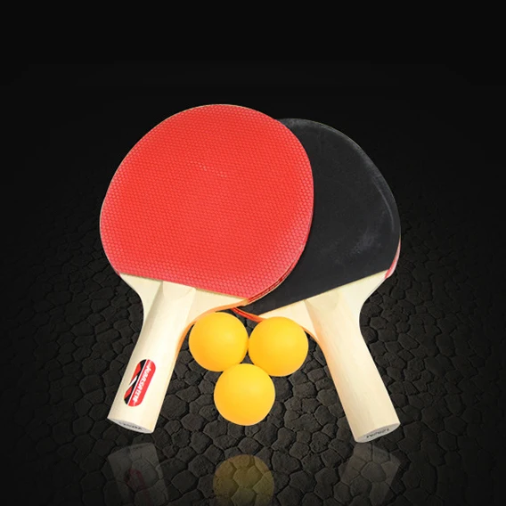 1 زوج مضارب تنس الطاولة مزدوجة البثور في مضرب بينغ بونغ مضارب التنس تدريب الطلاب مع 3 كرات شحن 1 زوج مضارب تنس الطاولة مزدوجة البثور في مضرب بينغ بونغ مضارب التنس تدريب الطلاب مع 3 كرات شحن