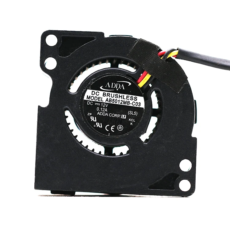 

MP515 Вентилятор проектора новый оригинальный для ADDA AB5012MB-C03 DC12V 0.12A 50x50x20 мм вентилятор охлаждения