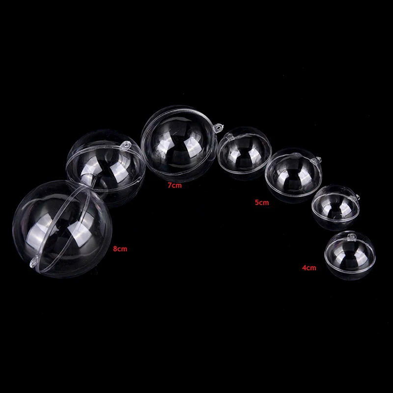 5pcs-New-8cm-Clear-Christmas-Decoration-Hanging-Ball-Baubles-Round-Bauble-Ornament-Xmas-Tree-Home-Decor