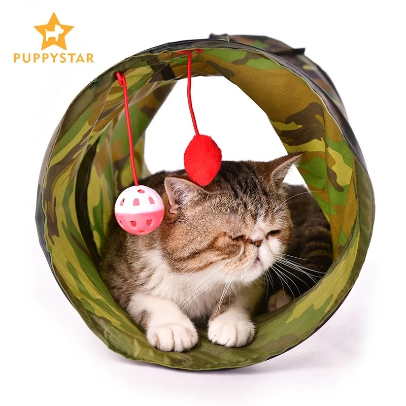 nylon cat tunnel