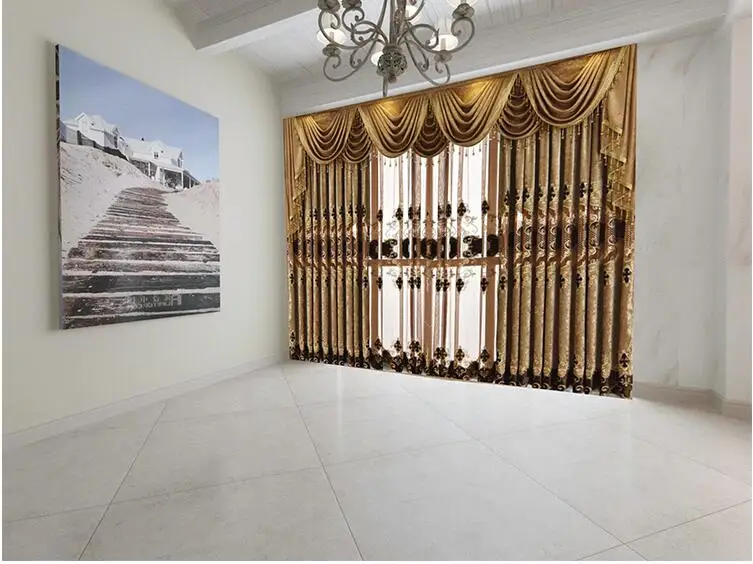 

1.The price is 1 piece (1 panel). 2.The width of the curtain width = 2 times rod/rail width 3.If you need to pull the curtain to