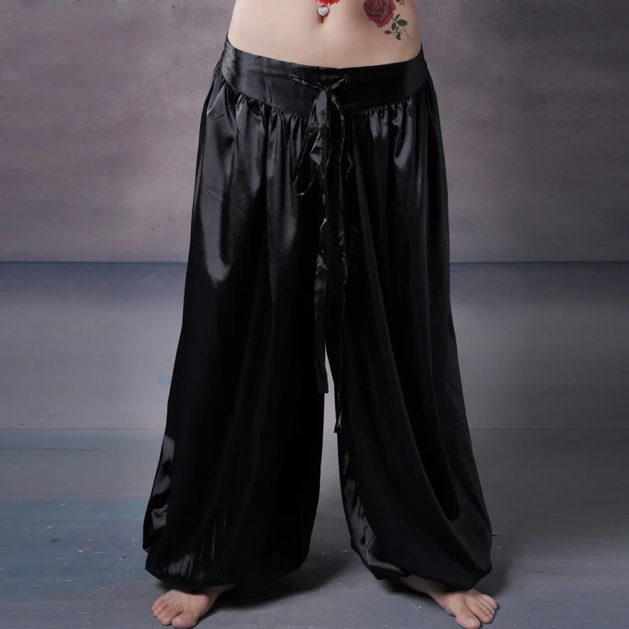 

New Belly Dance Costume Tribal Training Bloomers Indian Dance Pants 12 colors