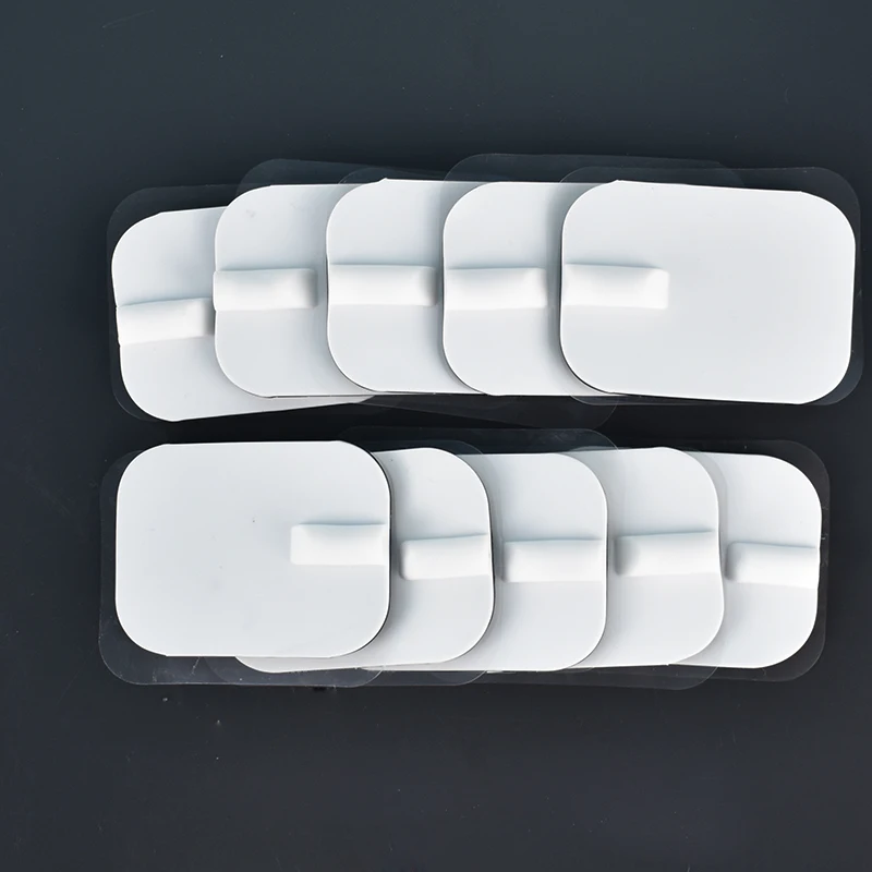 10pcs/6*4cm Massager Electric Pads for Tens Acupuncture Slimming Massage Digital Therapy abs Nerve Muscle Stimulator Health Care