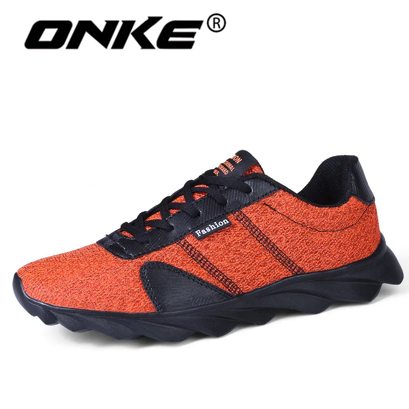 

2018 Spring Summer Brand Sneakers for Men Breathable Mesh Running Man Shoes Comfortable Walking Athletic Lace Up Trainers