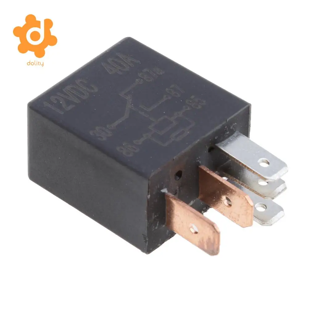 5 Pieces 12V Micro 30A 5-Pin Automotive Changeover Relay Car Bike Boat