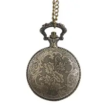 Aimecor Модные Винтажные цепочки в стиле ретро самые большие карманные часы ожерелье для Дедушки папа подарки JA04 Прямая