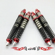 GTBRacing S версия металлический ЧПУ 6 мм амортизатор подвески спереди и сзади четыре шт. для hpi km rv baja 5b ss 5t 5sc