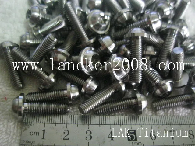 

M6x20 Gr5 Trox/Hexalobular socket pan head with flanged screw/bolts for Motor/Car