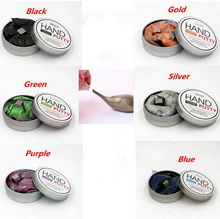 6colors Magnetic Rubber Mud Handgum Hand Gum Silly Putty Magnet Clay Magnetic Plasticine Ferrofluid 2016 New Creative Toys FW014