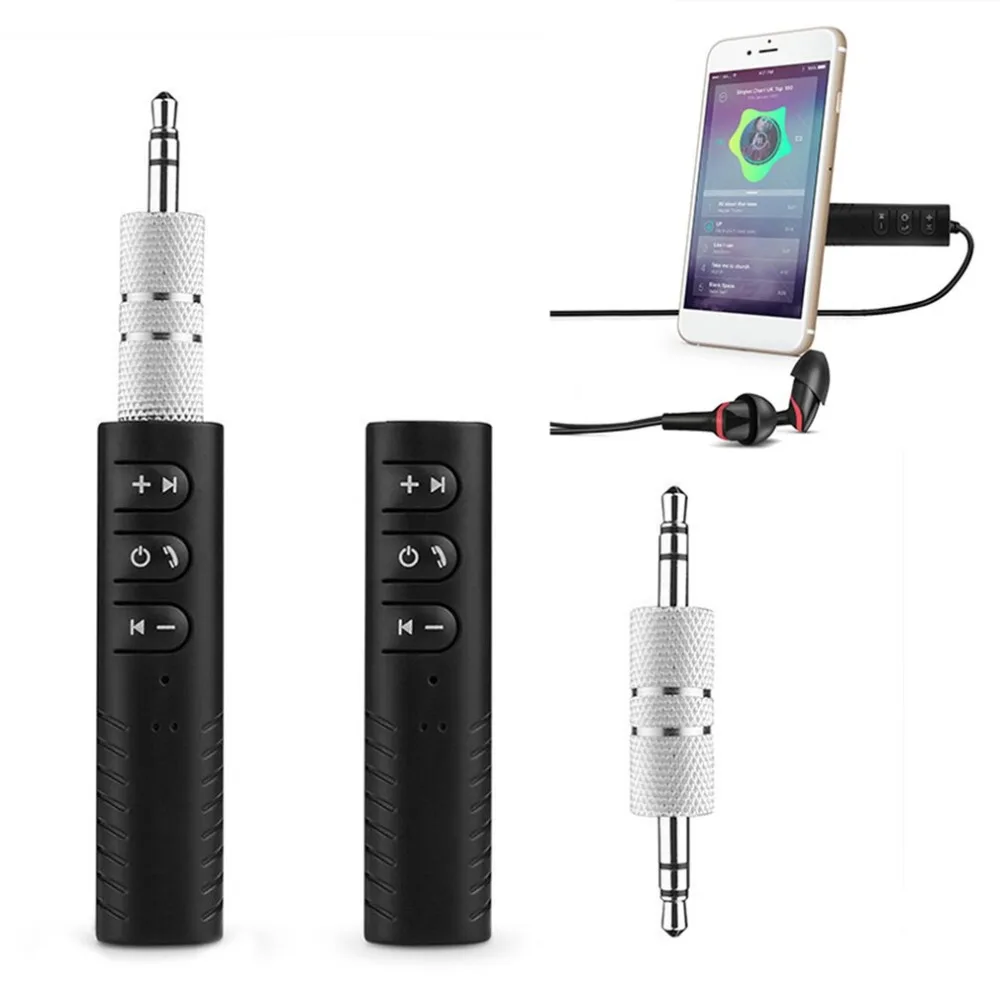 

Mini Wireless Bluetooth 4.1 Receiver Handsfree 3.5mm Auto AUX Audio Adapter With Mic For Car Stereos Phone MP3 Colorful Dropship
