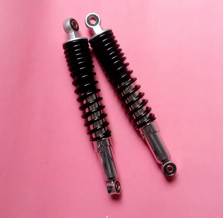 For Motorcycle shock absorbers for motorcycles after Jialing 125 truck hydraulic minus 35cm pitch black models For Motorcycle shock absorbers for motorcycles after Jialing 125 truck hydraulic minus 35cm pitch black models