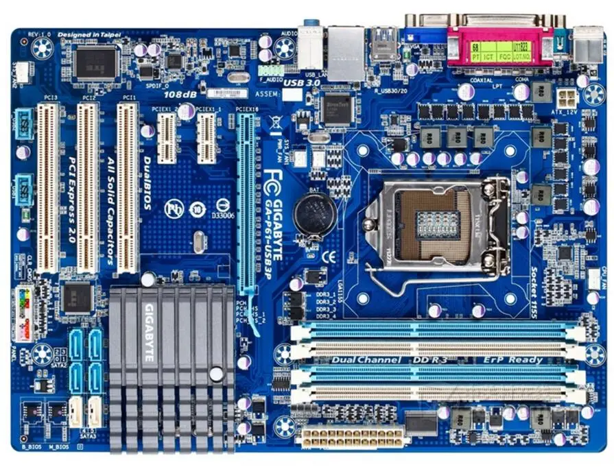 Gigabyte ga p61 s3 b3. Gigabyte ga p61 s3 b3
