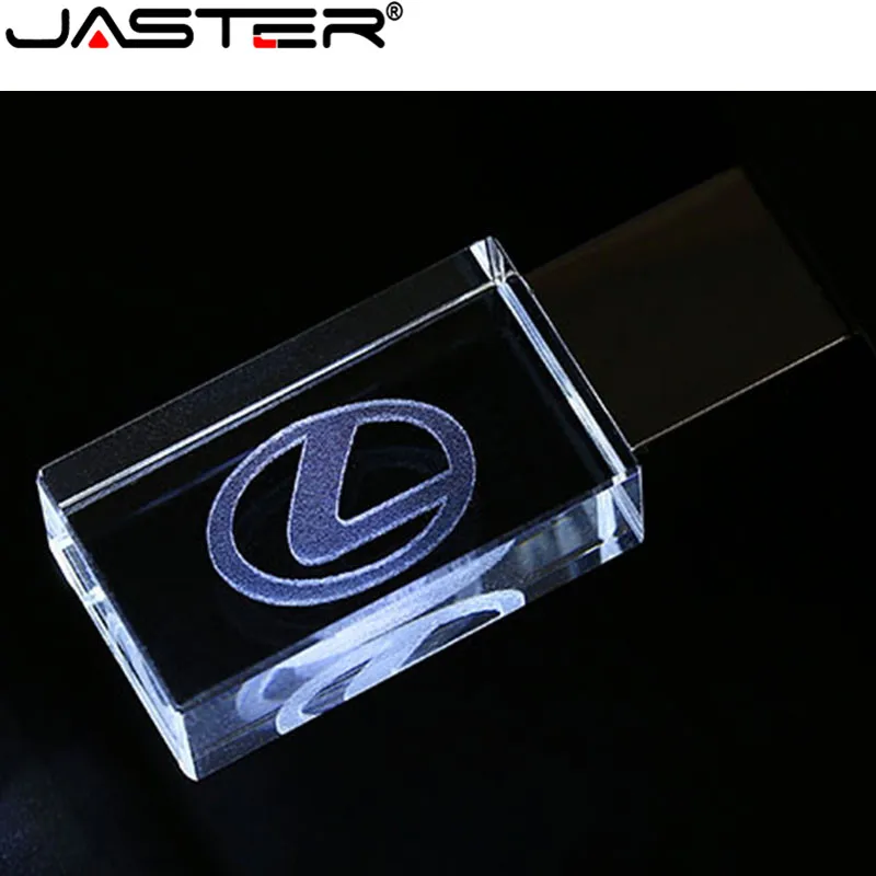 JASTER lexus crystal+ металлический USB флеш-накопитель 4 ГБ 8 ГБ 16 ГБ 32 ГБ 64 ГБ 128 Гб Внешняя карта памяти u диск