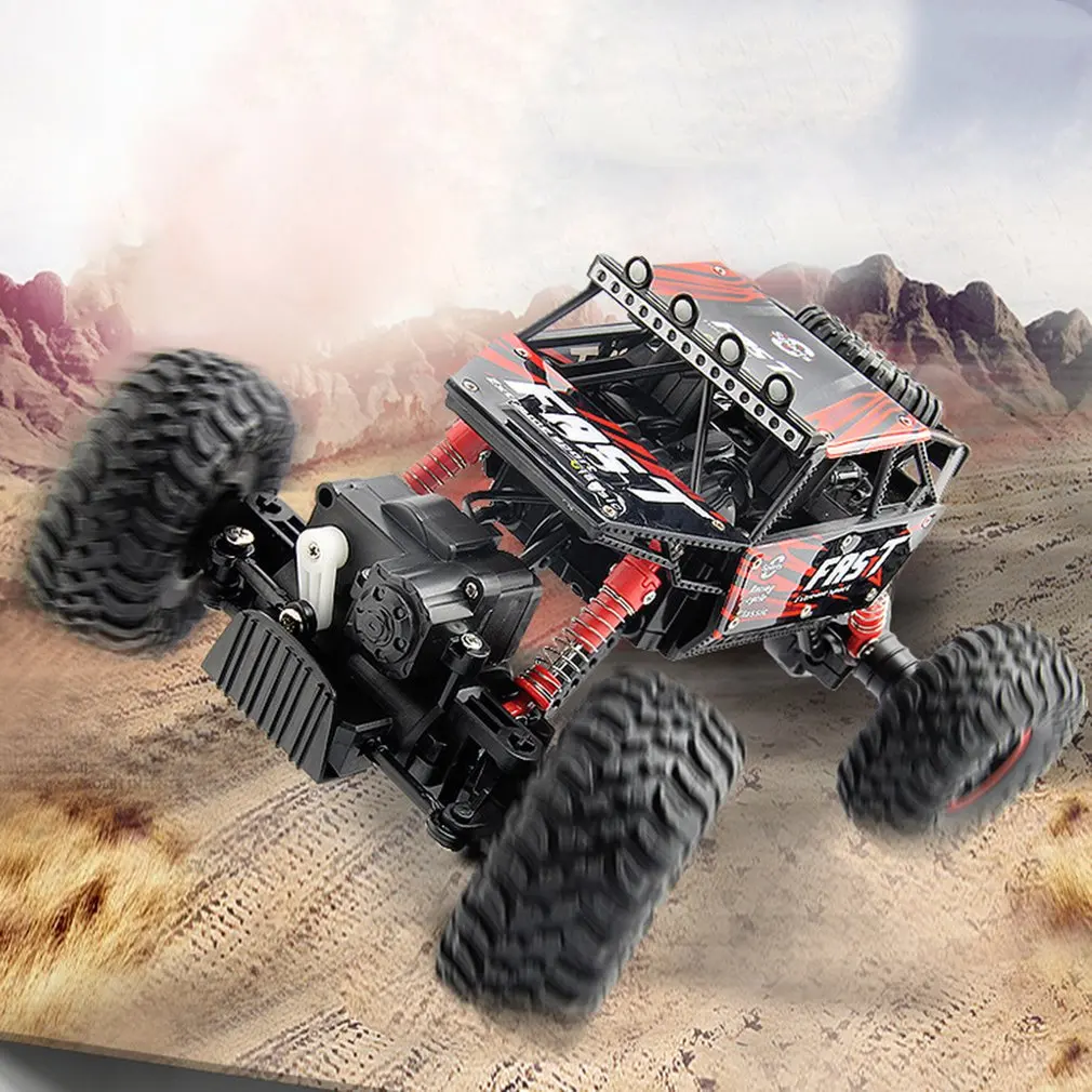 

2.4G RC Car 1:18 Vehicle Buggy High Speed RC Racing Car Remote Control Truck Four-wheel Climber Dirt Bike Model For Kids Boys