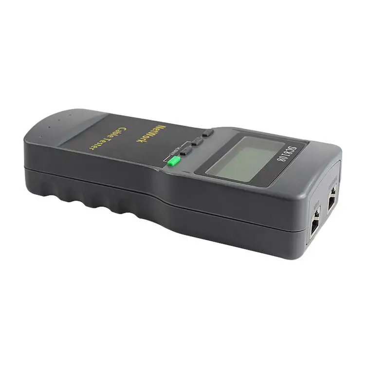 Качество SC8108 Портативный ЖК-дисплей беспроводной сетевой тестер метр и LAN телефонный кабель тестер и метр с ЖК-дисплеем RJ45 R25