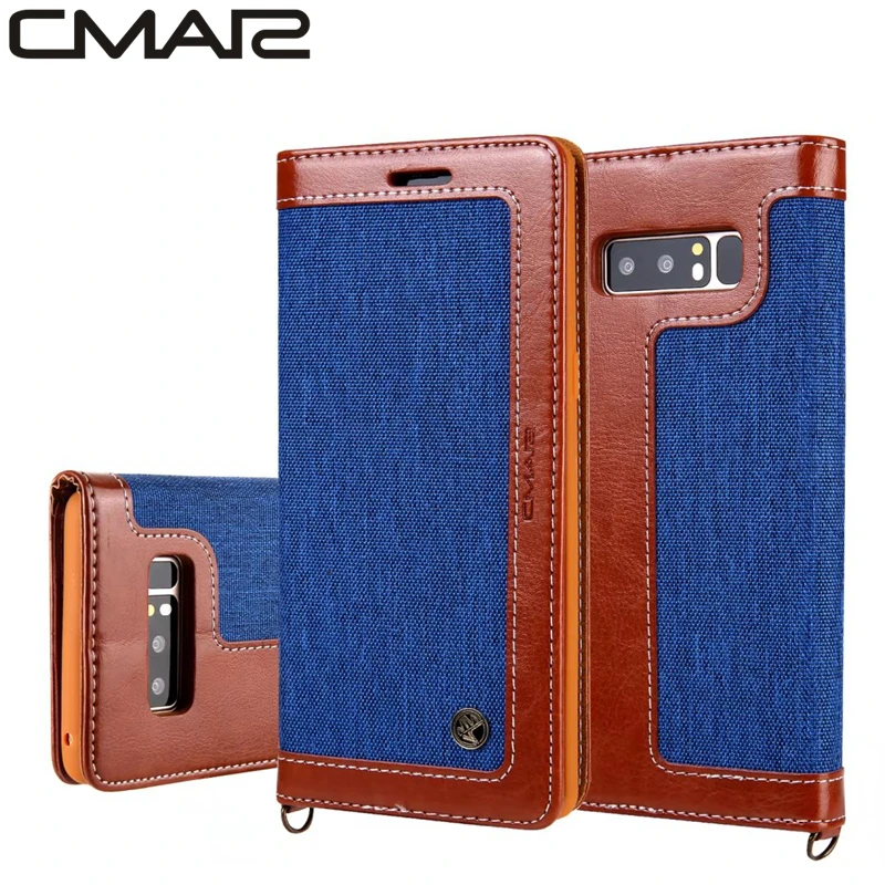 Кожаный чехол CMAI2 Note 8 чехол-бумажник из искусственной кожи с ковбойским узором