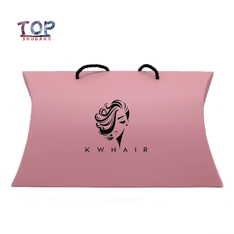 

Pink packaging box Customizable Logo Packing Boxes Fit for Women Hair Bundle Packing Boxes Candy Packing Boxes