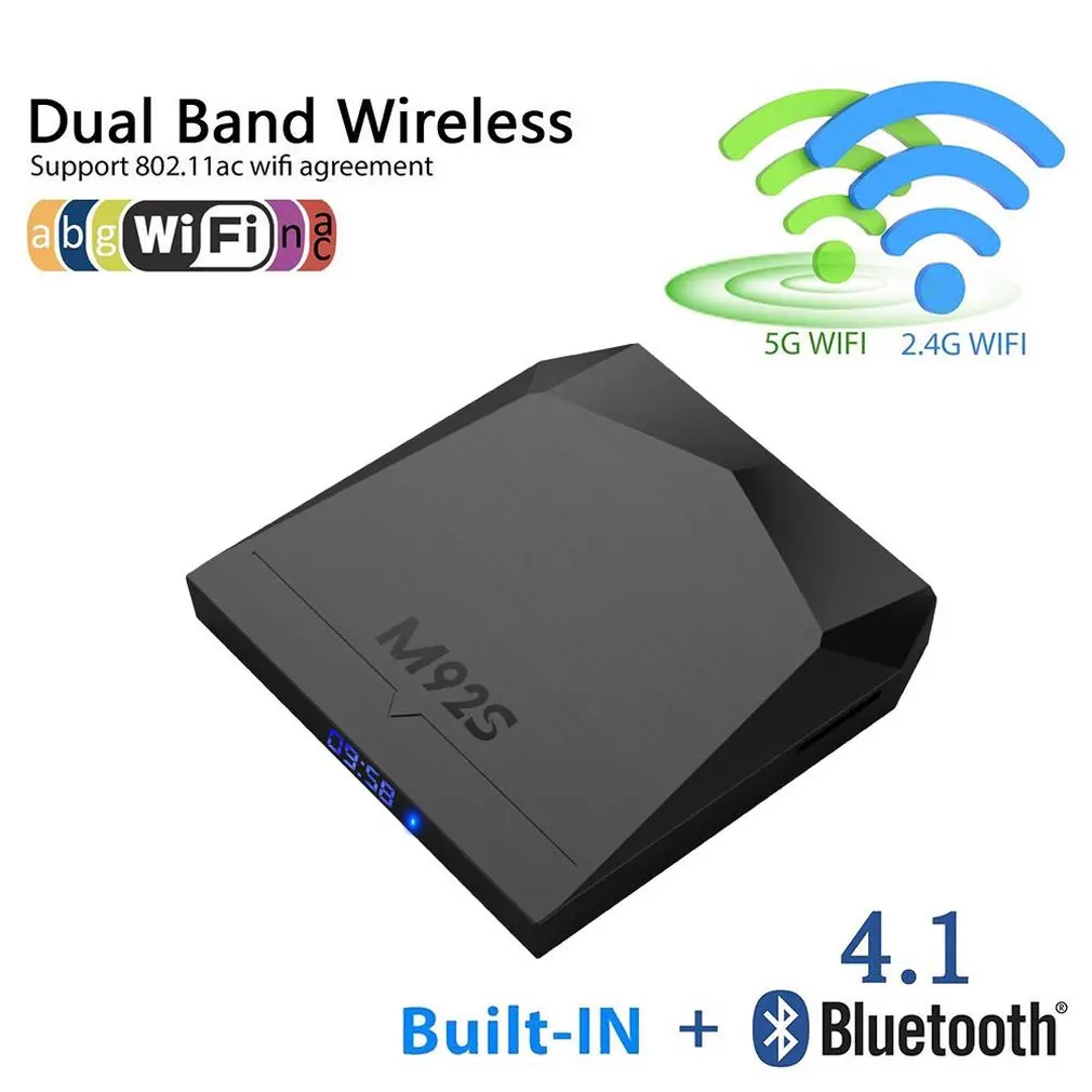 

M96X II/M96X PLUS/XD4039800 Mini TV BOX 2G+16G Amlogic Double Frequency Wifi Set-top box Wireless WIFI 2.4G Media Player BOX