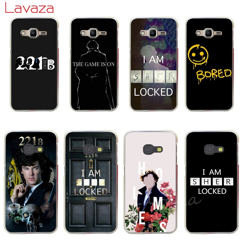 

Lavaza Sherlock Hard Case for Samsung Galaxy A3 A5 2016 2017 Grand Prime A6 A8 Plus A9 2018 Note 8 9 Cover