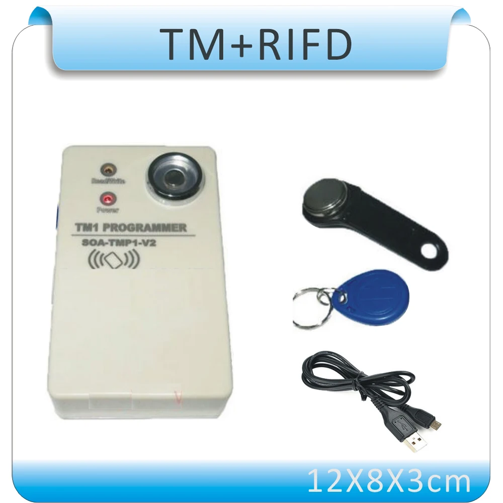 

Upgrade 2 in 1 TM&RFID Copier Duplicator /DS1990A i Button TM card duplicator+10 pcsRW1990 +10pcs RW 125KHZ EM4305 cards