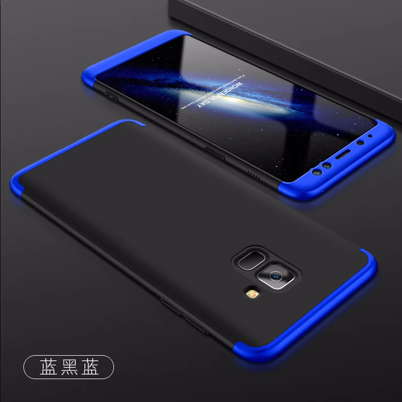 Чехол для Samsung Galaxy A6 A6Plus гибридный жесткий армированный чехол-накладка samsung galaxy a8